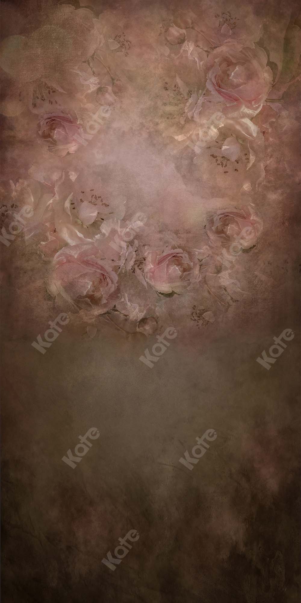 Kate Sweep Fine Art Retro Florals Roses Backdrop for Photography