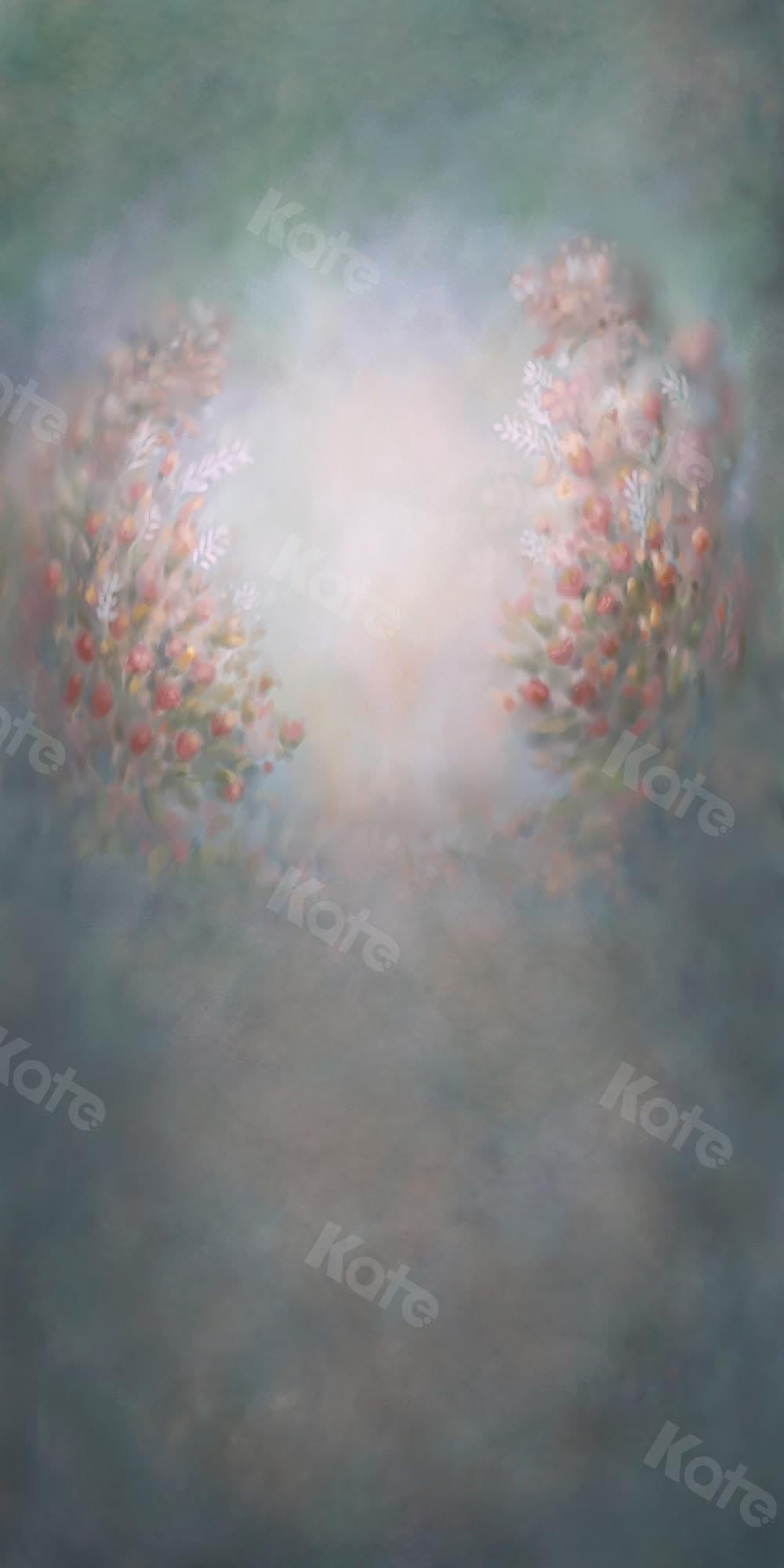Kate Sweep Abstract Fine Art with Florals Backdrop for Photography