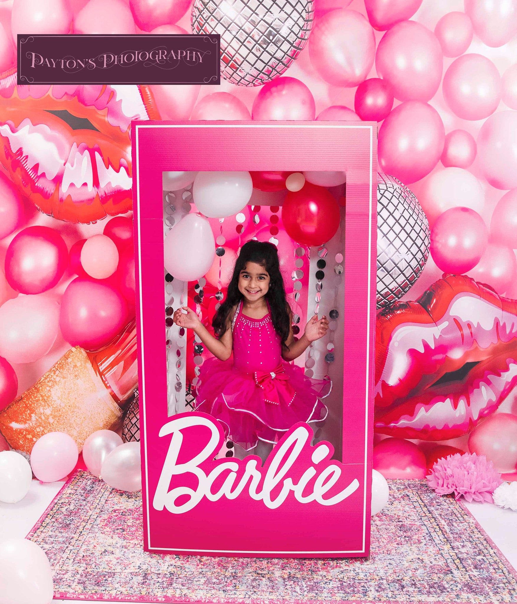Kate Cake Smash Pink Doll Backdrop Designed by Emetselch